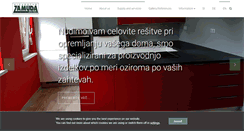 Desktop Screenshot of mizarstvo-zamuda.si
